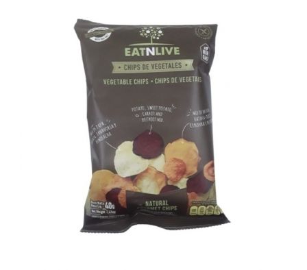 CHIPS EATNLIVE VEGETALES 40GR
