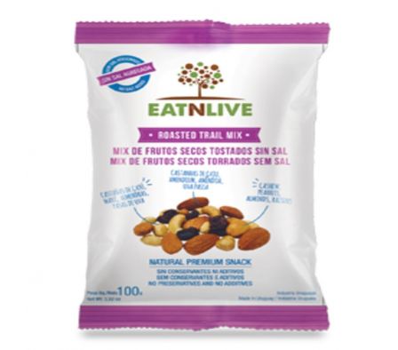 MIX FRUTOS SECOS EATNLIVE TRADICIONAL SIN SAL X 10