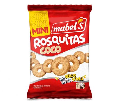 ROSQUITAS COCO MABELS 250GR