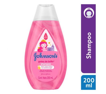 SHAMPOO JOHNSON BABY GOTAS DE BRILLO 200 ML