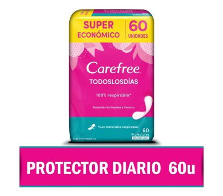 PROTECTOR DIARIO CAREFREE BRISA 60UN