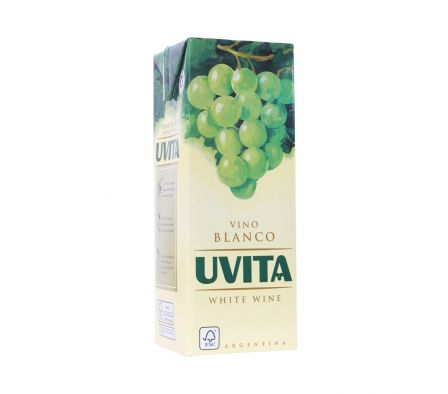 VINO UVITA BLANCO TETRA 1LT
