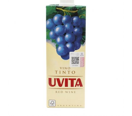 VINO UVITA TINTO TETRA 1LT
