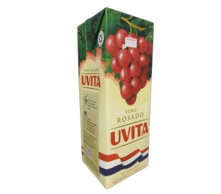VINO UVITA ROSADO TETRA 1LT