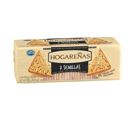 GALLETITA HOGAREÑAS 7 SEMILLAS 189G