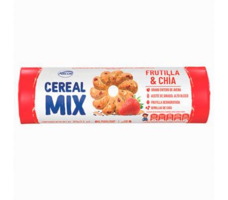 GALLETITA CEREAL MIX FRUTILLA Y CHIA 207GR