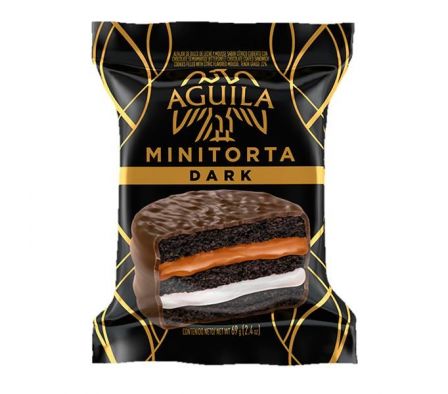 ALFAJOR AGUILA MINITORTA DARK 69GR 