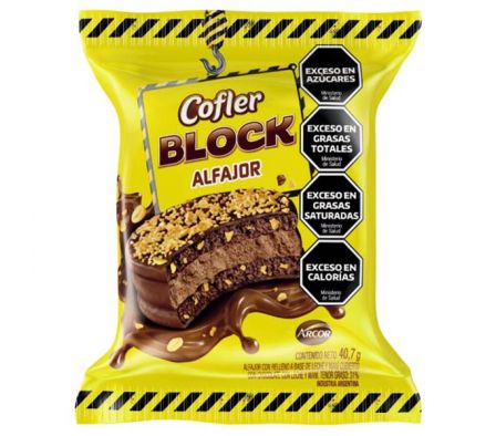 ALFAJOR COFLER BLOCK 40,7G