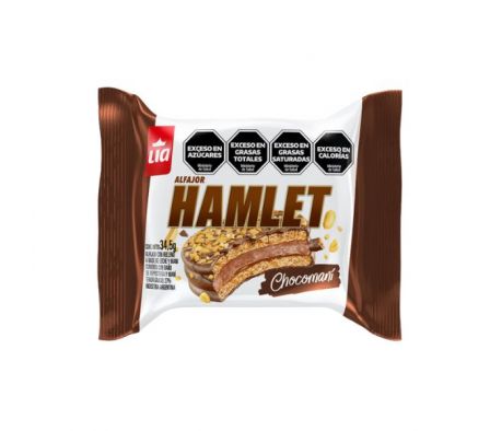 ALFAJOR LIA HAMLET MOUSSE.MANI 34.5G