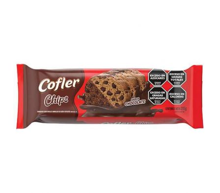 BUDIN COFLER CHOCOLATE C/ CHIPS 215GR