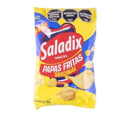 PAPA FRITA SALADIX ORIGINAL 80G