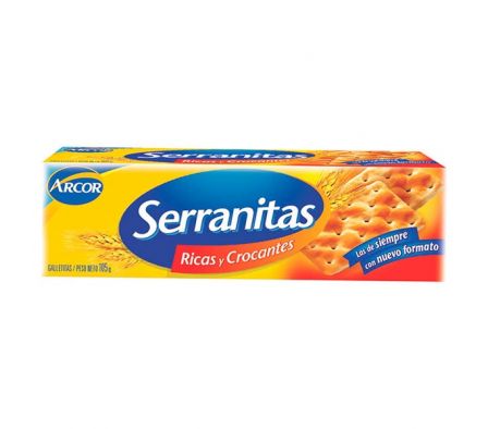 GALLETITA SERRANITAS CLASICA 105GR