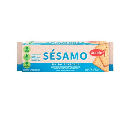 GALLETITA GRANIX  SESAMO S/SAL 175GR