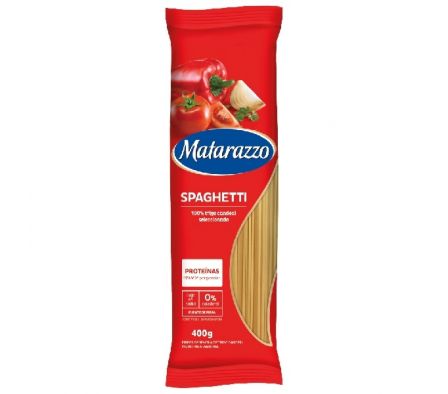 FIDEOS SPAGHETTI MATARAZZO 400 GR