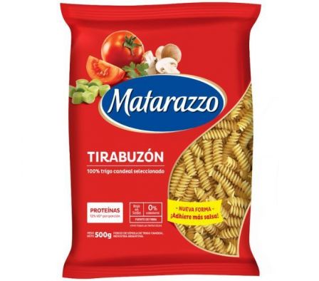 FIDEO MATARAZZO TIRABUZON  500GRS