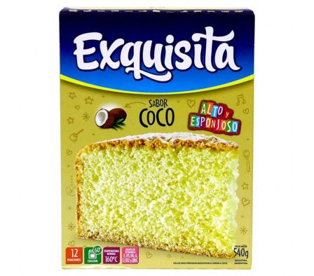 BIZCOCHUELO EXQUISITA COCO 540GR