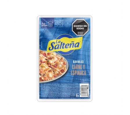 RAVIOLES LA SALTEÑA CARNE/VERDURA 500GR