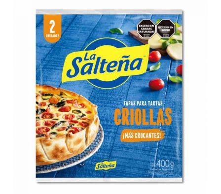TAPA PASCUALINA LA SALTEÑA CRIOLLA 400GR
