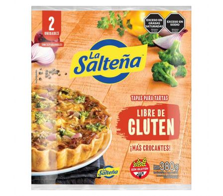 TAPA PASCUALINA LA SALTEÑA SIN TACC 380GR