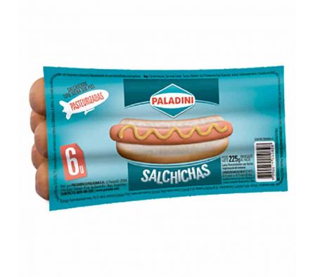 SALCHICHAS PALADINI 6UN