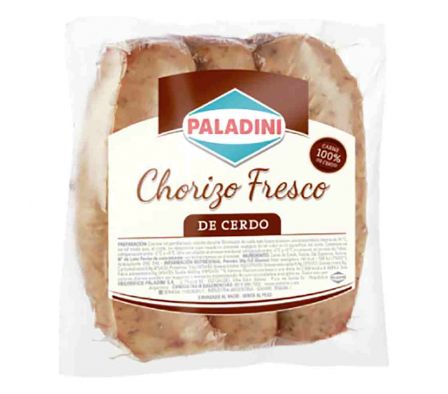 CHORIZO DE CERDO PALADINI  400GR
