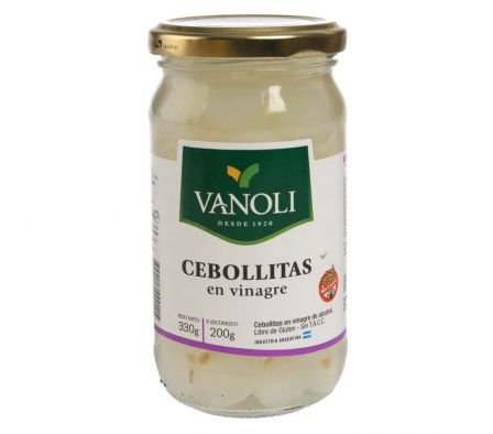 CEBOLLITA VANOLI EN VINAGRE 200GR