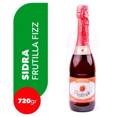 SIDRA  PREFERIDA FRUTILLA   750 ML