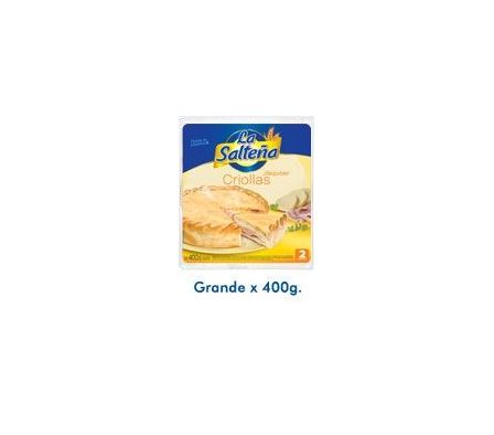 Tapas para tartas Criollas - La Salteña - 400 g