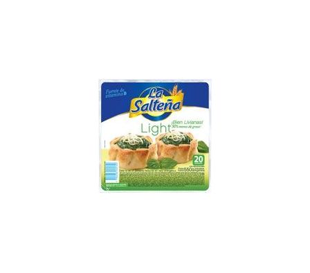 TAPA EMPANADA LA SALTEÑA LIGHT HORNO 412GR