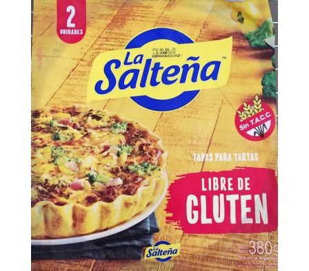 TAPA PASCUALINA LA SALTEÑA SIN TACC 380GR