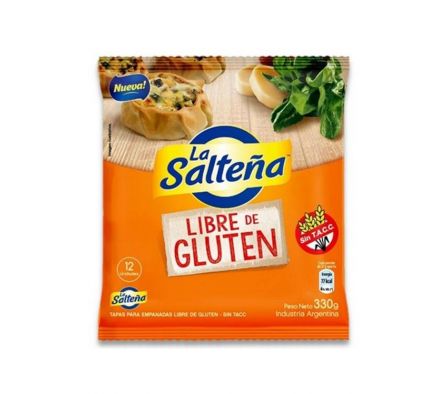 TAPA EMPANADA LA SALTEÑA SIN TACC 380GR