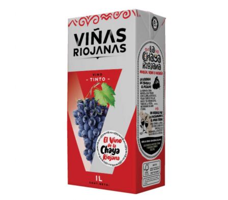 VINO TETRA VIÑAS RIOJANAS TINTO 1LT