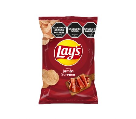 PAPAS FRITAS LAY´S JAMÓN SERRANO 77GR