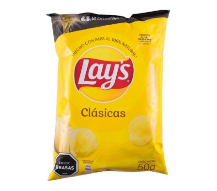 PAPAS FRITAS LAY´S CLÁSICA 50 GR