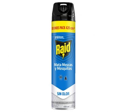 INSECTICIDA RAID BONUS 420ML