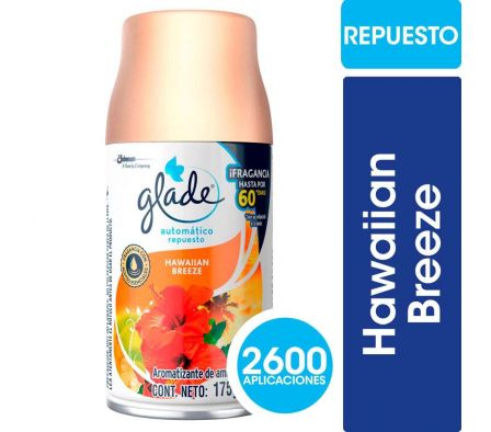 AROMATIZANTE GLADE REPUESTO HAWAIIAN 175G