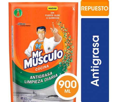 LIMPIADOR MR MUSCULO ANTIGRASA TOTAL COCINA 900ML