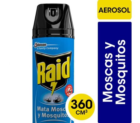 INSECTICIDA RAID AEROSOL MMM 400ML
