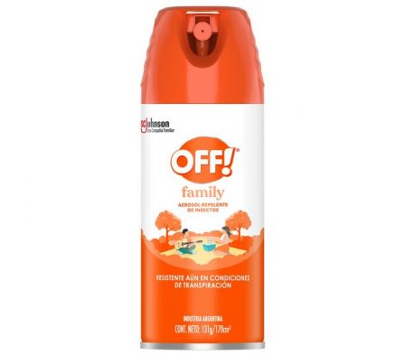 REPELENTE OFF AEROSOL 131GR 170 cm3