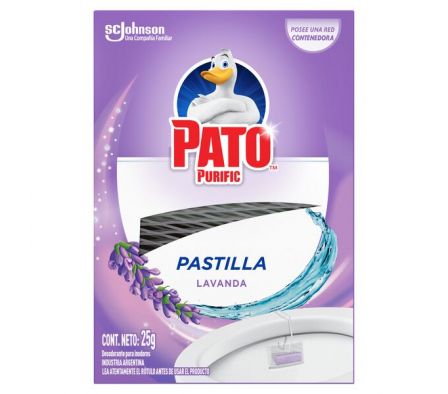 PASTILLA PARA INODORO PATO LAVANDA 25GR