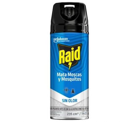 INSECTICIDA RAID MMM SIN OLOR 235CC