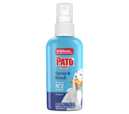 BLOQUEADOR DE OLORES PATO FRAGANCIA ORIGINAL 60ML 