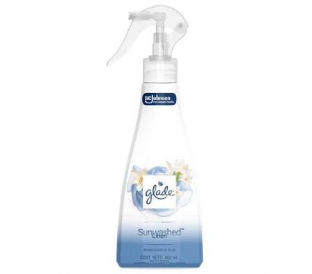 AMBIENTADOR GLADE SUNWASHED LINEN 400ML 