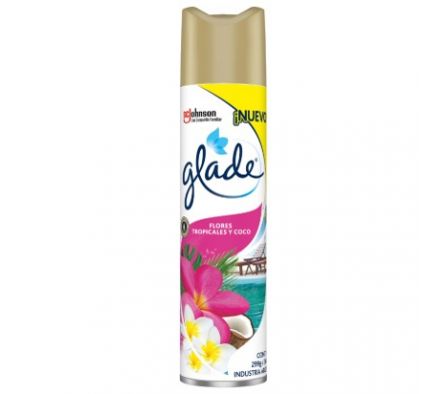 DESODORANTE AMBIENTE GLADE TROPICAL FLORAL 360ML
