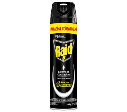 INSECTICIDAS RAID EXTERMINADOR 360ML 