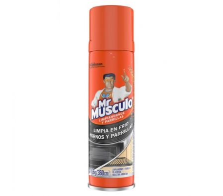 LIMPIA HORNO PARRILAS MR MUSCULO AEROSOL 360ML 