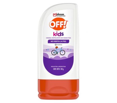 REPELENTE OFF  EN CREMA KIDS 100GR 