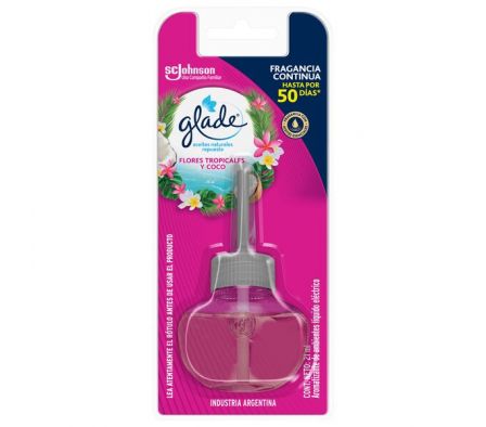 DESODORANTE DE AMBIENTE GLADE ACEITE TROPIACAL 21M