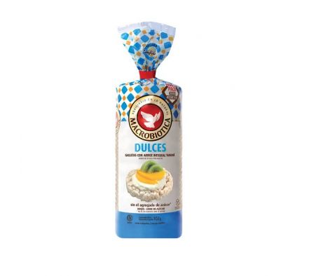 GALLETA DE ARROZ MACROBIOTICA INTEGRAL 102G