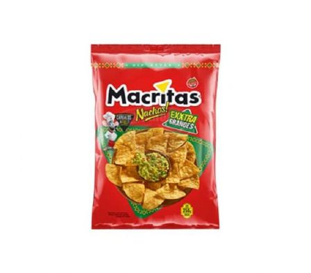 NACHOS MACRITAS ORIGINAL EXXTRA GRANDES 250GR 
